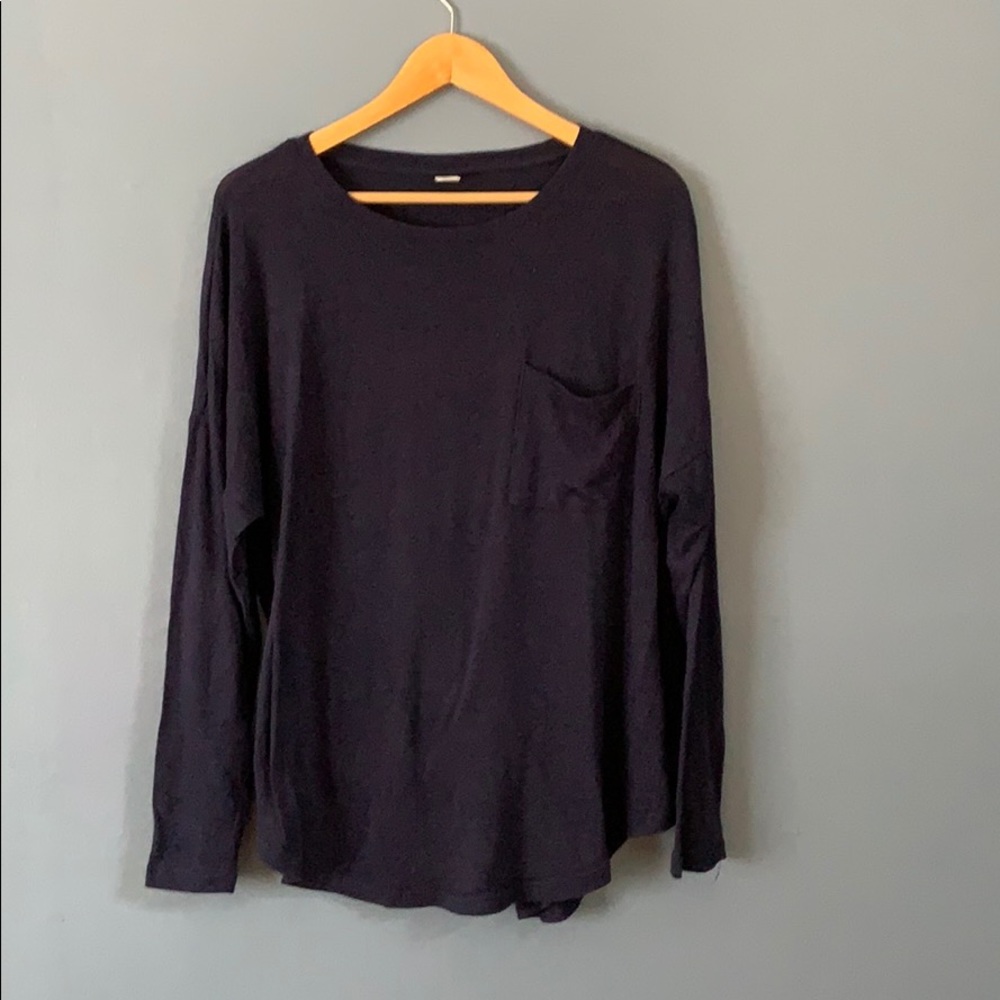 Old Navy Boyfriend Fit Indigo Longsleeve